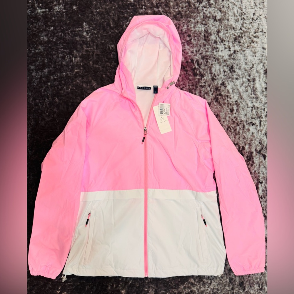 PGA Tour women's  Jacket in Orchid Pink- Size Large